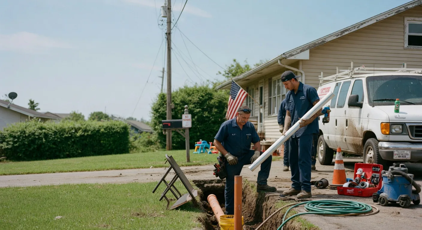 Sewer Line Inspection in Petersburg, IN